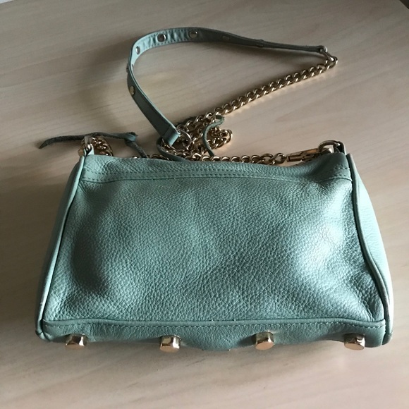 Rebecca Minkoff Mini Mac in Teal - Picture 11 of 12